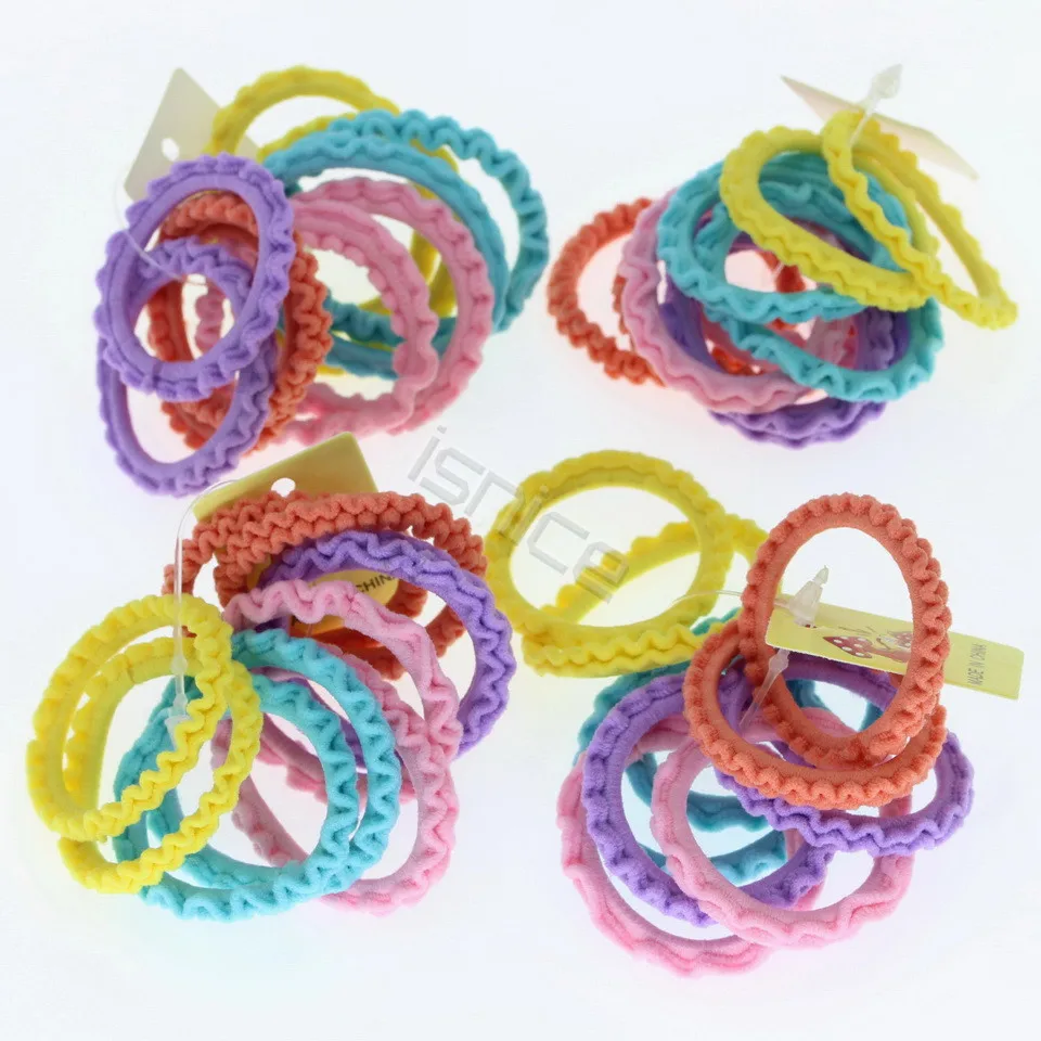 50 шт. Детские эластичные резинки для волос 3 см | Аксессуары одежды