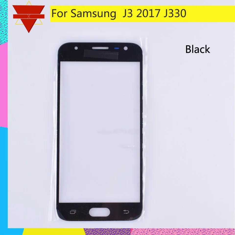 10 шт./лот для Samsung Galaxy J3 2017 J330 J330F SM-J330FN SM-J330F/DS сенсорный экран передняя стеклянная