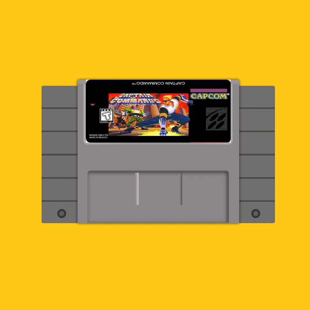 Хит продаж 46 контактный 16 битный игровой картридж NTSC Captain Commando|16 bit|16 bit game cartridge16