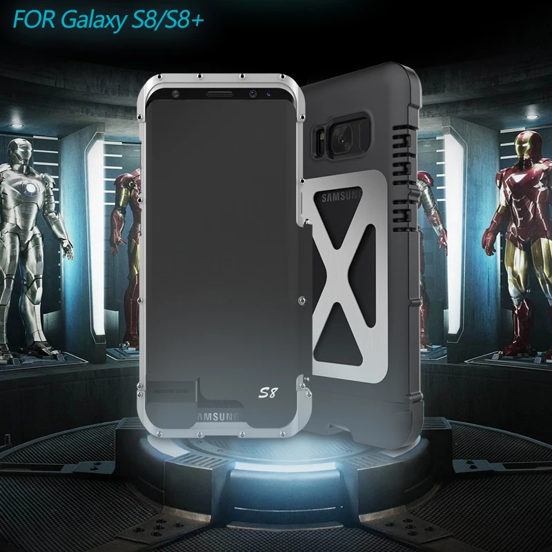

Чехол-книжка для Samsung Galaxy S10, S9, S8 Plus, S7, S6 Edge, металлический