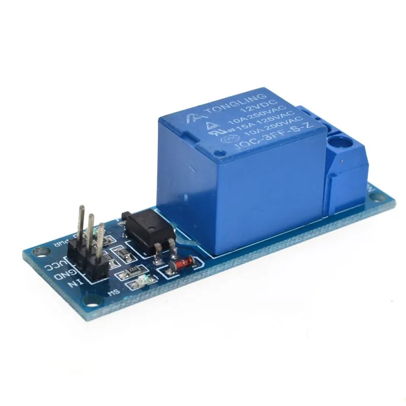 1 канал 12 В релейный модуль с оптическим соединением изоляционное реле MCU Плата