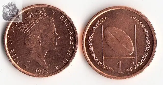 Isle of Man 1 pence commonity Coin EU 100% настоящие и оригинальные европейские монеты для личной
