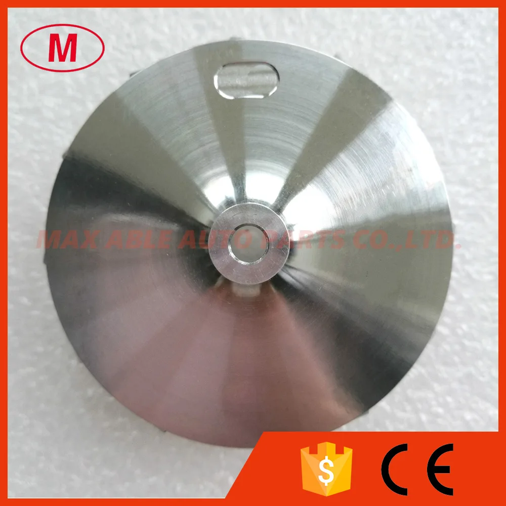 K16 5324-123-2206 High Performance Turbo Aluminum 2618/Billet compressor wheel 49.62/61.98mm 6+6 blades For TTRS 1855-970-0000 | Автомобили