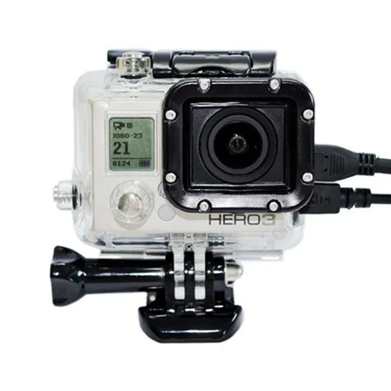 Защитный чехол для камеры Gopro HD Hero 3 защитный со скелетом и крышкой объектива