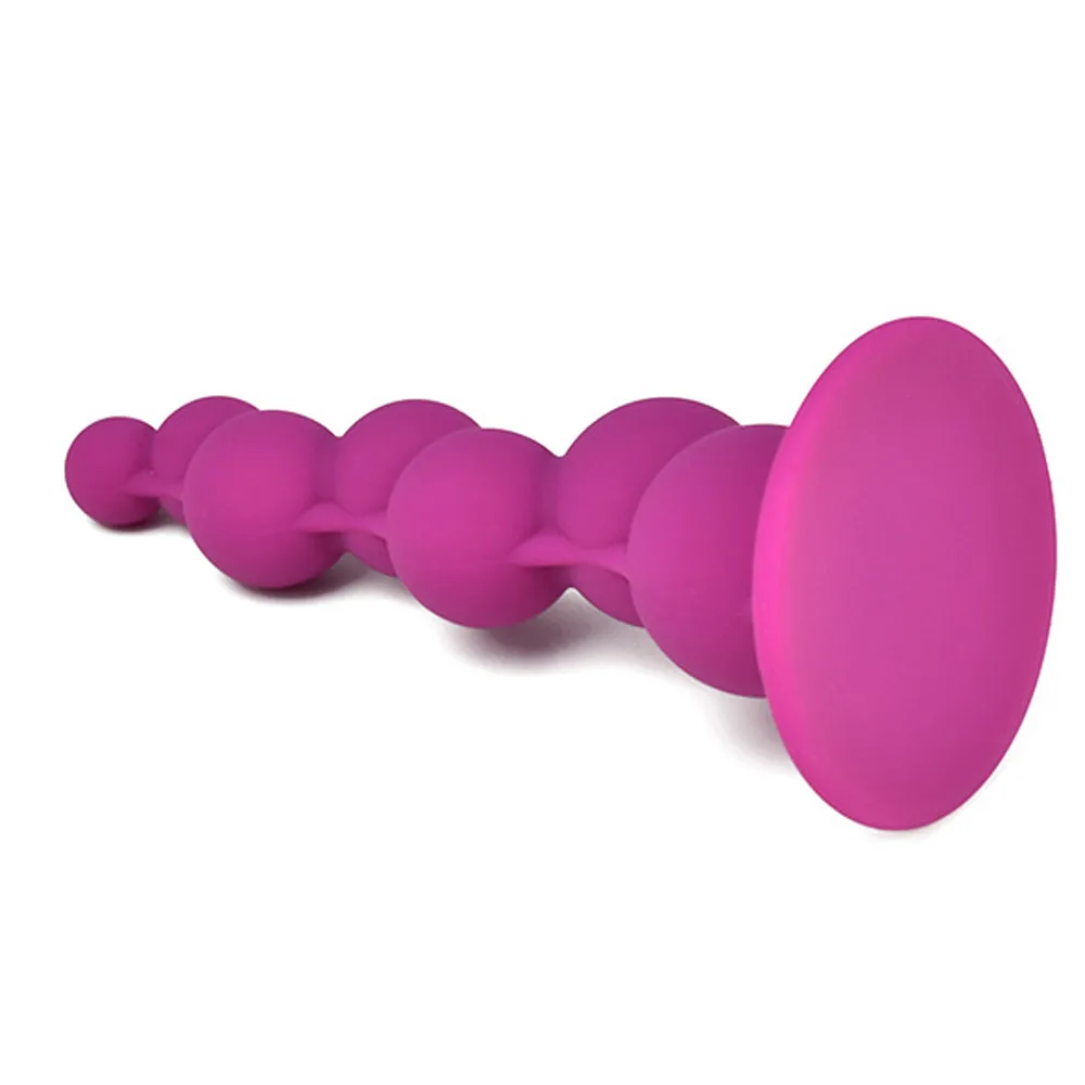 Anal Beads Sex Toys For Men Silicone Plug Stimulator G-spot Massager Erotic Couple waterproof #4N |