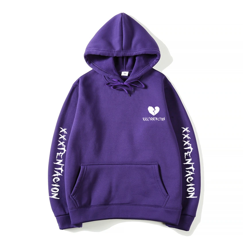 2018 горячая Распродажа хип хоп толстовки рапер XXXTentacion Harajuku мужские крутые
