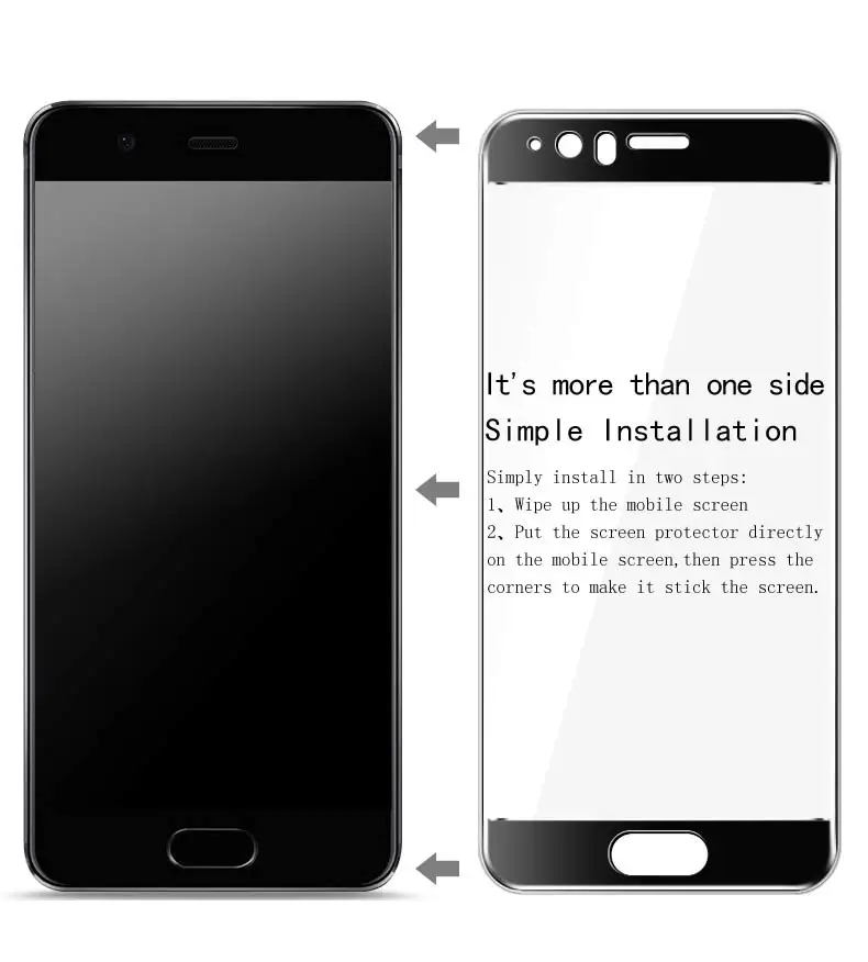 1 шт. IMAK Crystal II чехол для Huawei P10 плюс + полный охват защитное стекло пленка |
