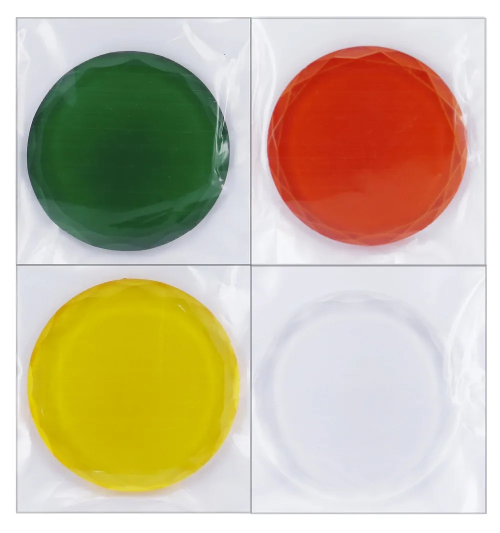 

5 pieces/Lot Polygon Crystal Colorful Eyelash Glue holder Make Up Tools slow the glue to Dry
