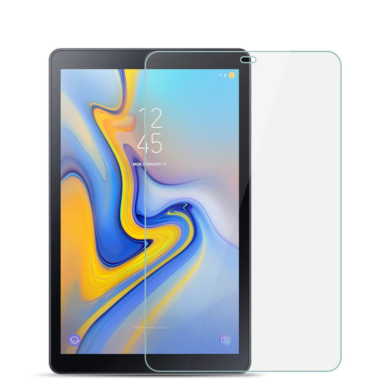 Прозрачный Закаленное стекло для samsung Galaxy Tab A 10,5 SM-T590 SM-T595 T597 Galaxy Tab A2 10,5 дюйма 9H пленка из закаленного стекла - Цвет: Прозрачный