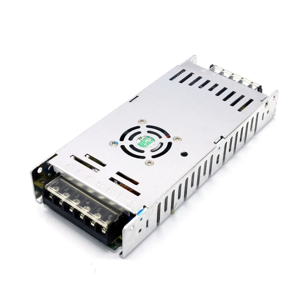 AC 220V к DC 12V 30A 360W ультра тонкий трансформатор Импульсный источник питания для светодиодной ленты