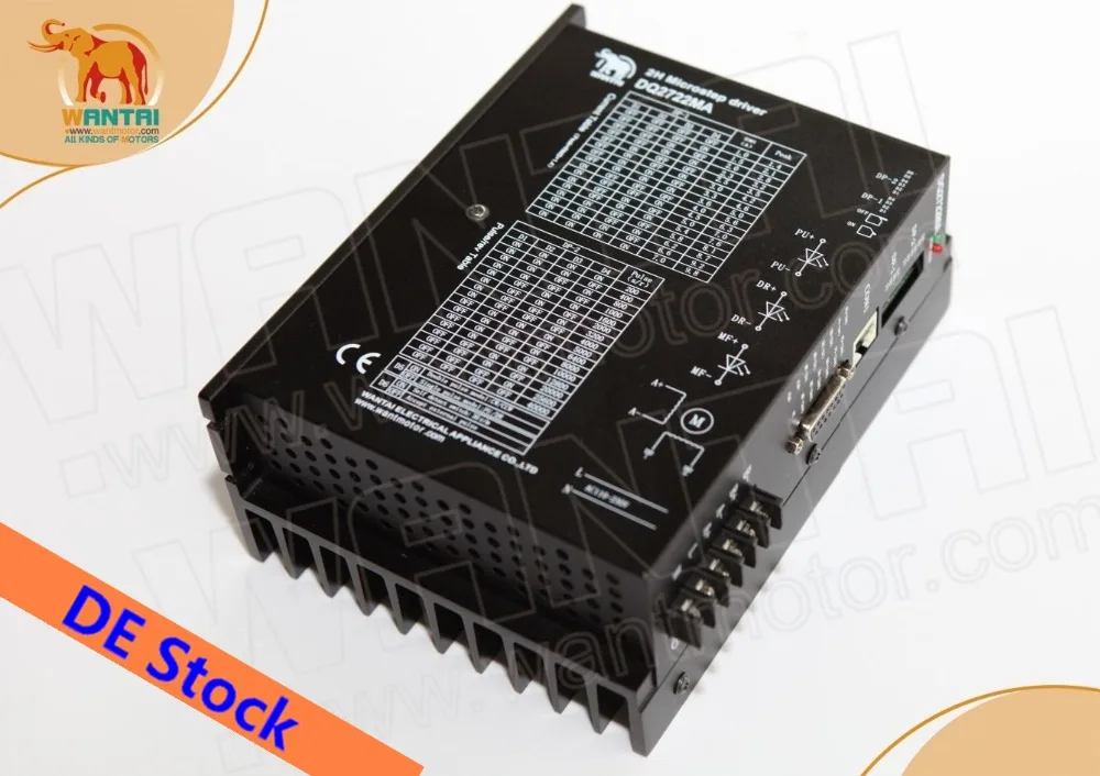 ЧПУ Wantai 3-осевой шаговый двигатель Nema 42 110BYGH150-001 3256oz-in + Драйвер DQ2722M 220 В 7.0A 300 набор