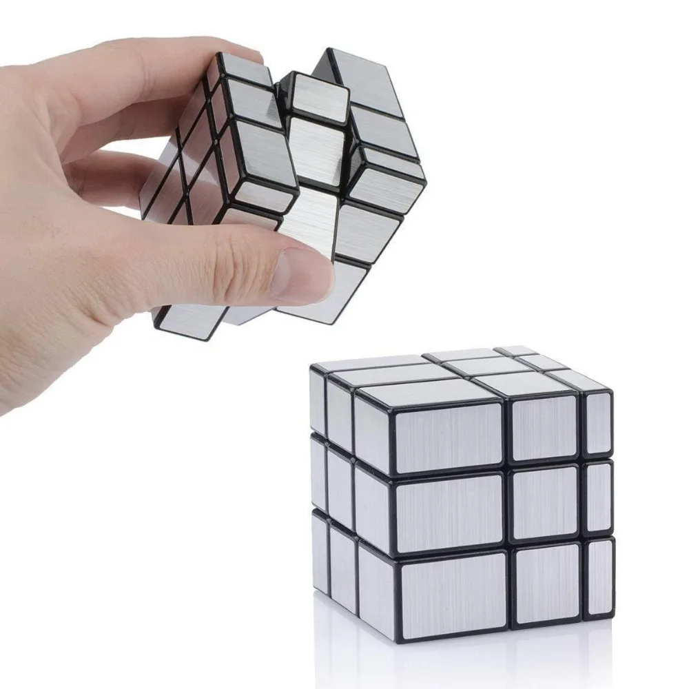 Shengshou зеркальный скоростной магический куб 3x3x3 неравная головоломка твист