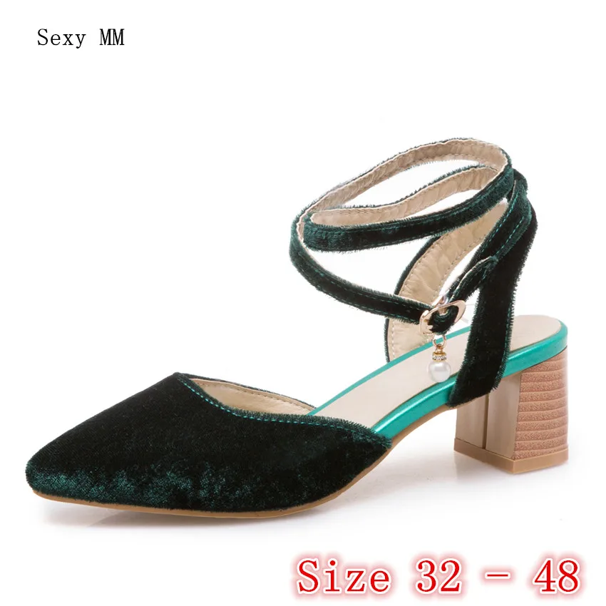 

High Heels Women Pumps High Heel Sandals Shoes Stiletto Woman Wedding Shoes Small Plus Size 32 33 - 40 41 42 43 44 45 46 47 48