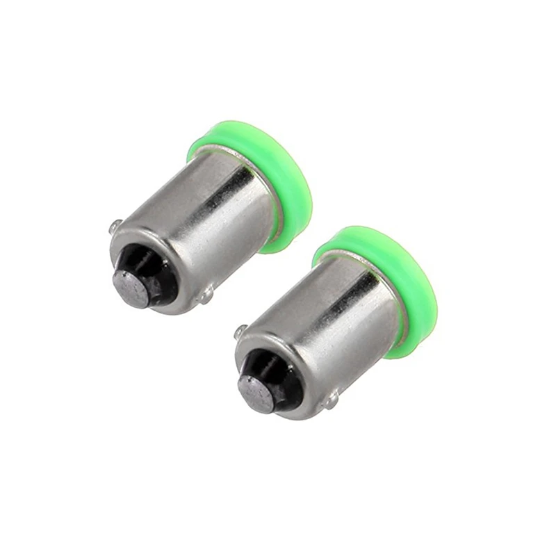 KEUECU 10 шт. зеленая BA9S 5050 1SMD Canbus безошибочная Внутренняя купольная автомобильная