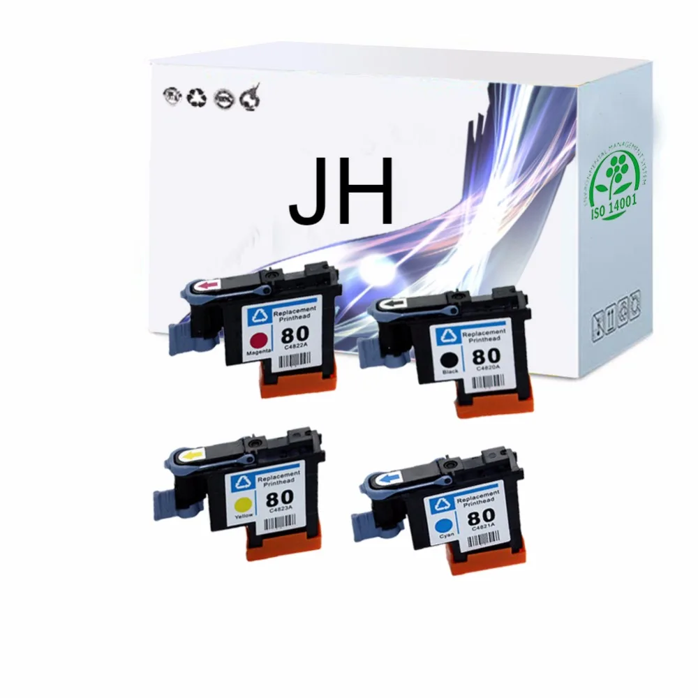 JH C4820A C4821A C4822A C4823A Печатающая головка для HP80 Designjet 1000 1050c 1055 чернильный картридж