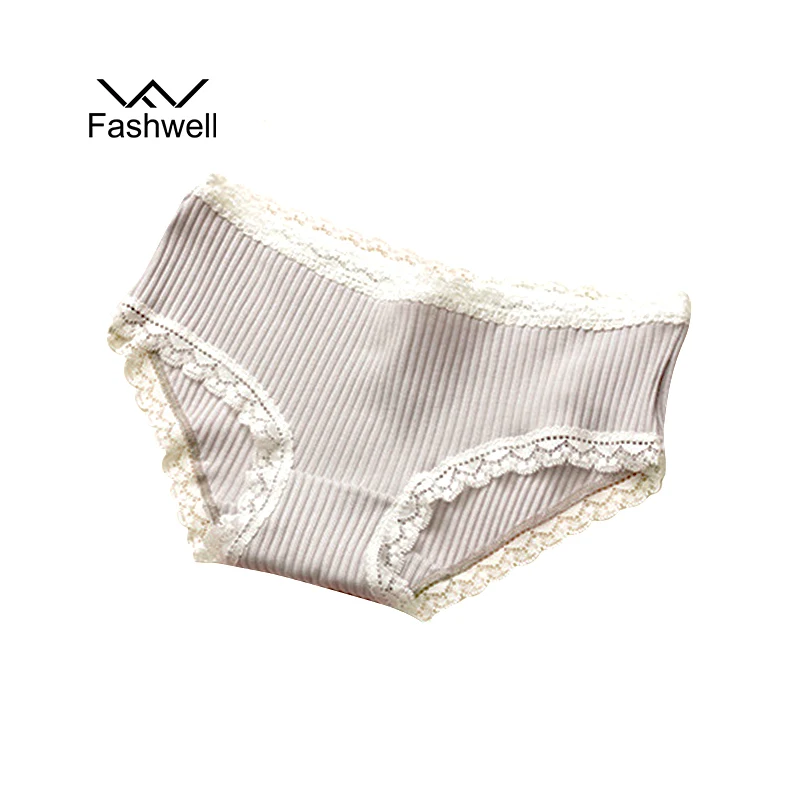 New Sexy Women Panties Cotton Underwear Cute Lace Low-Rise Briefs Breathable Underpants Girl S-XL |