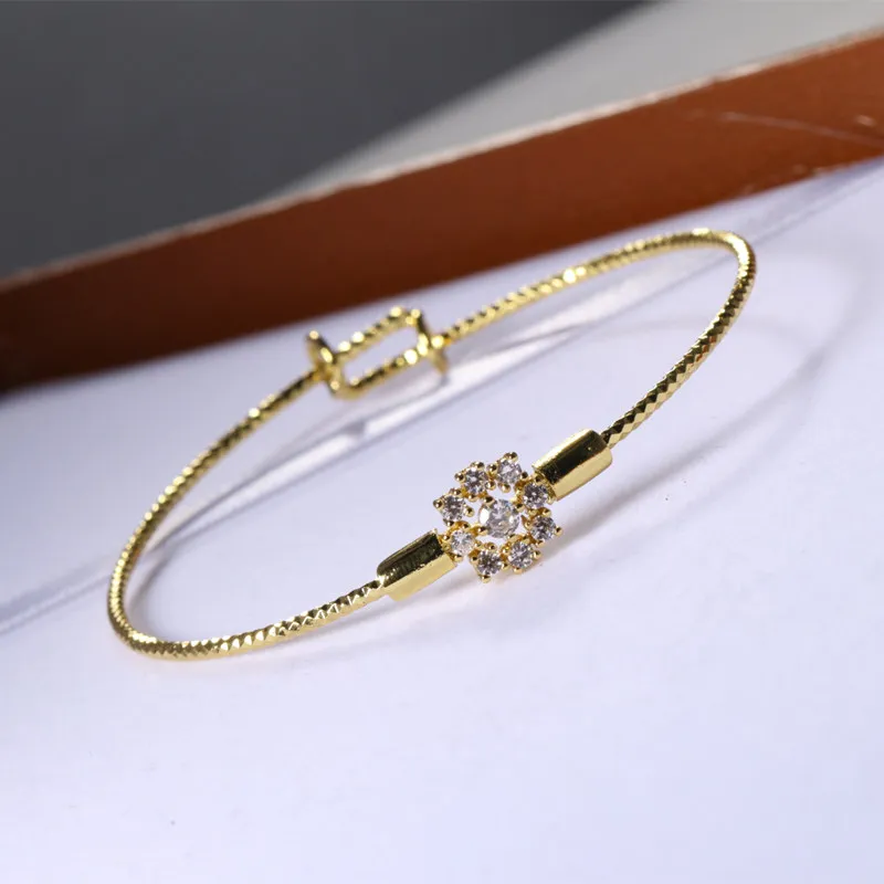 WalerV 925 Fashion Jewelry Charm for Women Custom Luxury Brand Bracelets Gold Color Zircon Bracelet Men Send The Best Gift | Украшения и