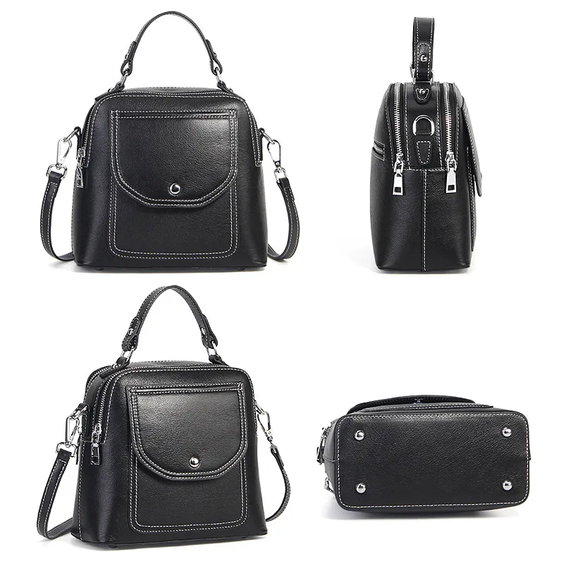 Женская сумка ZENCY из 2019 телячьей кожи натуральная кожа модный первый слой коровья