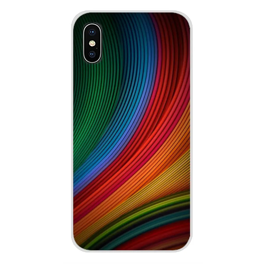Для Nokia 2 3 5 6 8 9 230 3310 1 7 Plus для LG Q6 X Power Colorful Chevron Stripe Art poster Pastel Design Cover | Мобильные