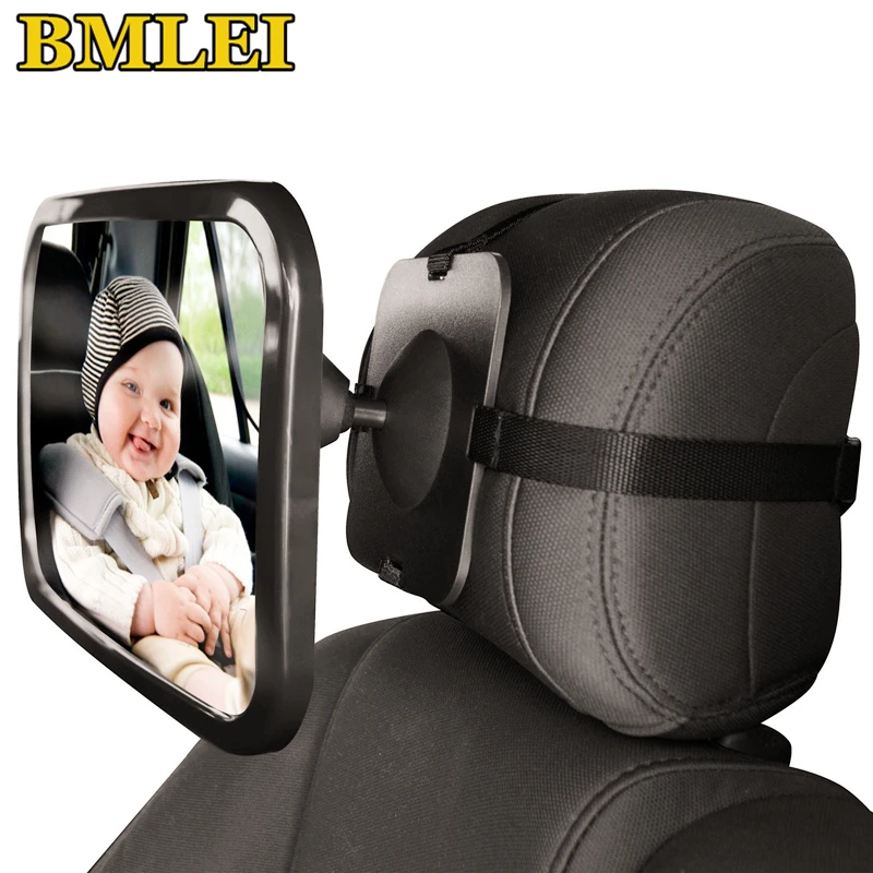 Rear View Baby Mirror for Car Easily Watch Your Precious Child in-Car Wide Field of Shatter-Proof Best Seat Accessories | Автомобили и