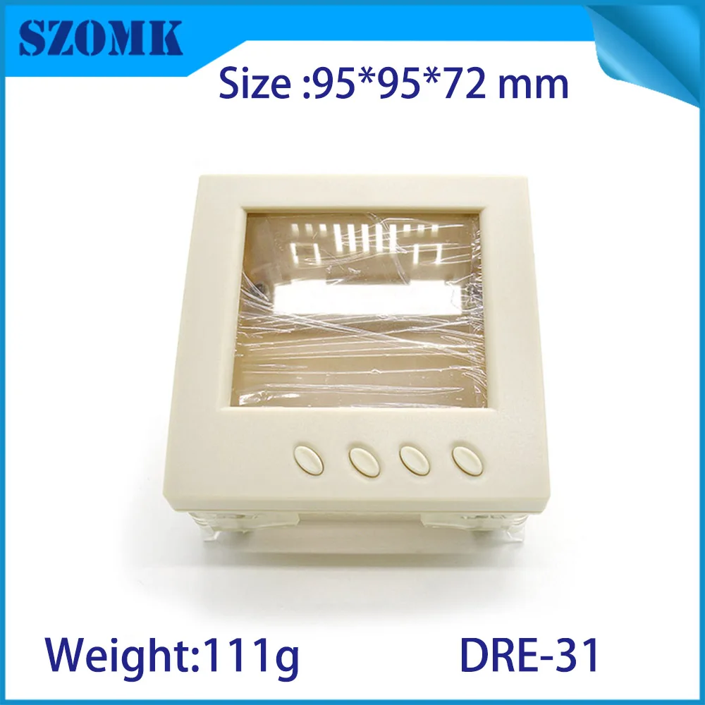 Чехол szomk meter 95*95*72 мм 10 шт. высококачественные черные пластиковые корпуса для