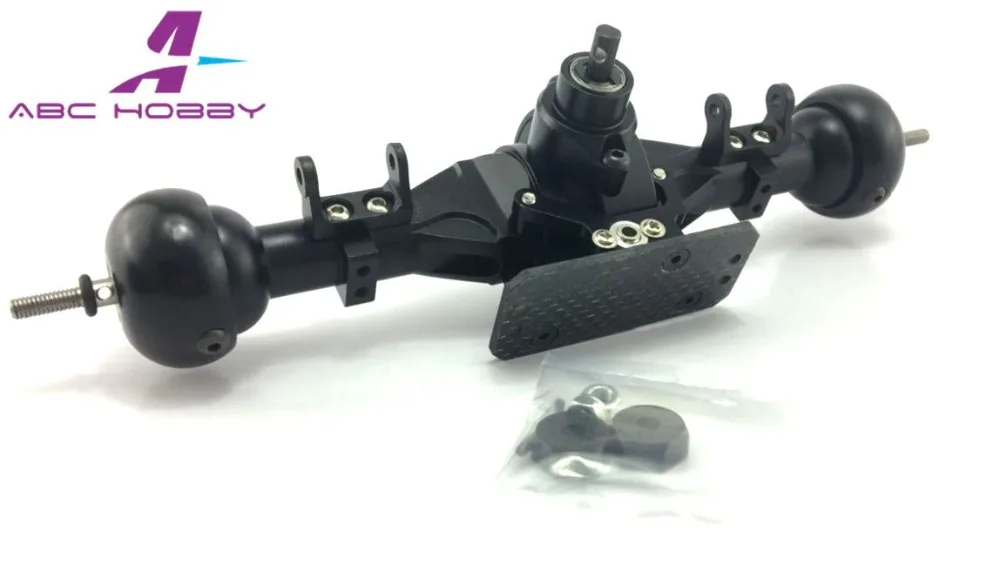 1/10 Crawler Metal Complete Billet Machined T3 Front and Rear Axle for SCX-10 Dingo 1set | Игрушки и хобби