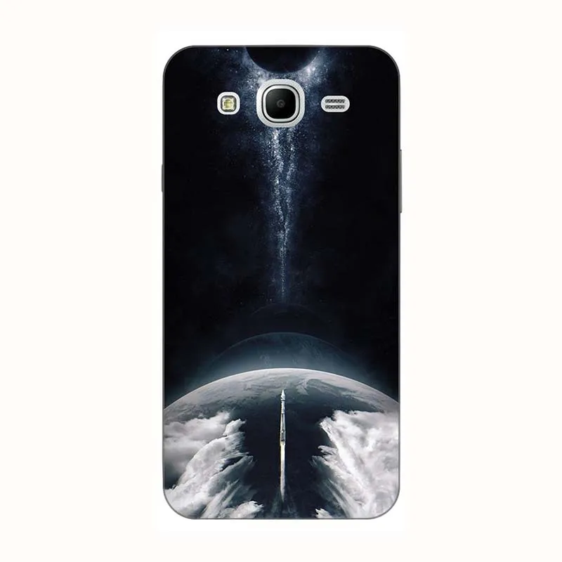 Мягкие силиконовые чехлы для телефонов samsung Galaxy Mega GT i9150 i9152 i9158 P709 5,", задняя крышка для телефона с изображением цветов - Цвет: A47