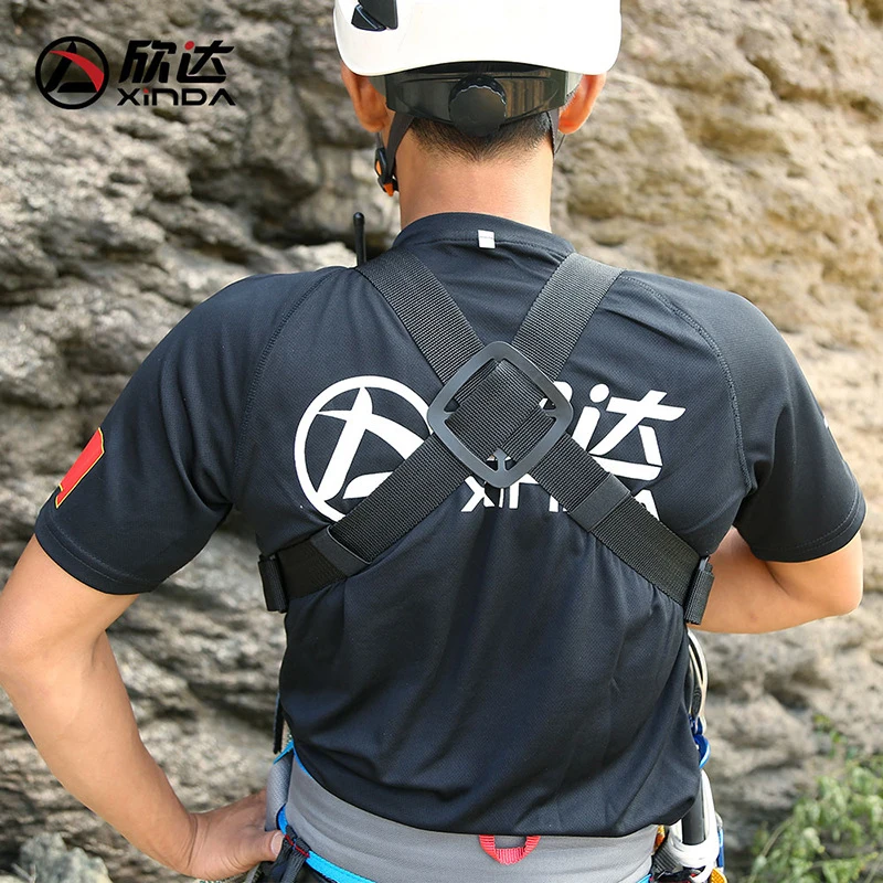 Открытый Кемпинг подъемное устройство плечевые пояса безопасности Регулируемый