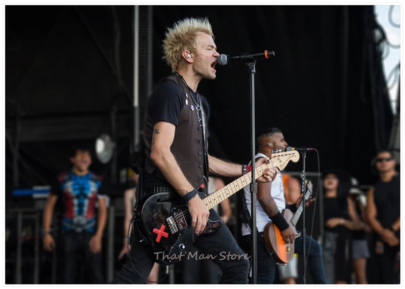 Sum 41 плакат Рок-н-ролл белый крафт-бумага плакат декоративный Рисунок для бара ядро студенческого общежития подарок