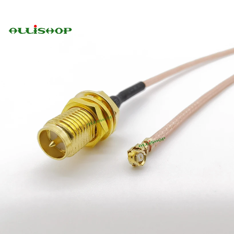 Удлинитель U. FL IPX к RP-SMA гнездовой разъем антенны RF Pigtail кабель Перемычка для PCI WiFi карты RP-SMA разъем для IPX RG178