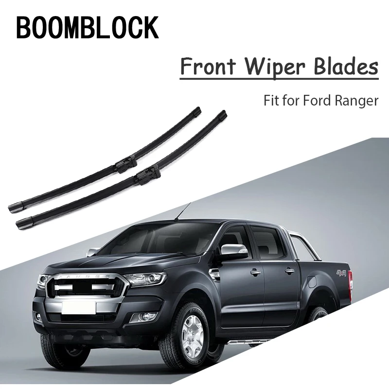 2pcs Car Styling Soft Rubber Front Wiper Blades Arm Kit For Ford Ranger T5 T6 T7 MK1 MK2 MK3 Windshield Original Accessories | Автомобили