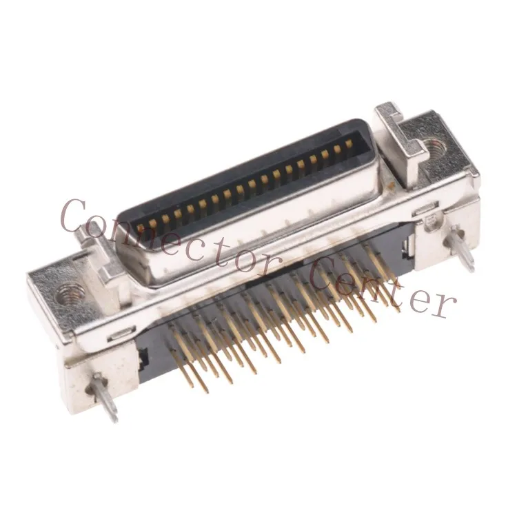 Коннектор MDR SCSI шаг 1 27 36 контактов прямой угол 90 градусов совместим с 3M 10236 52A2|connector
