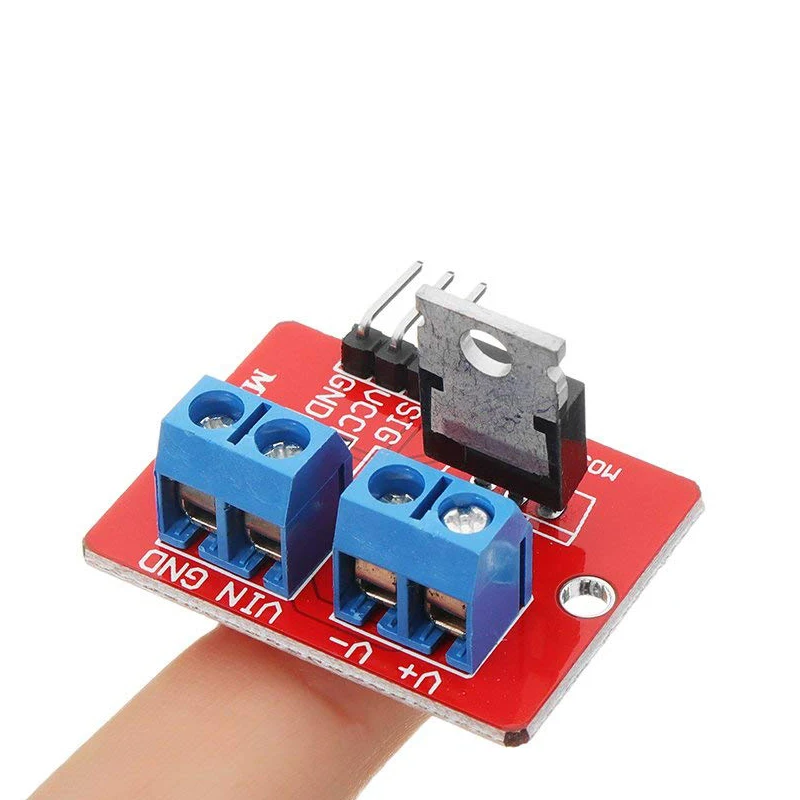 5 шт. 0-24 В верхняя кнопка Mosfet IRF520 драйвер MOS модуль для Arduino MCU ARM Raspberry pi 3 в-5 в Power PWM