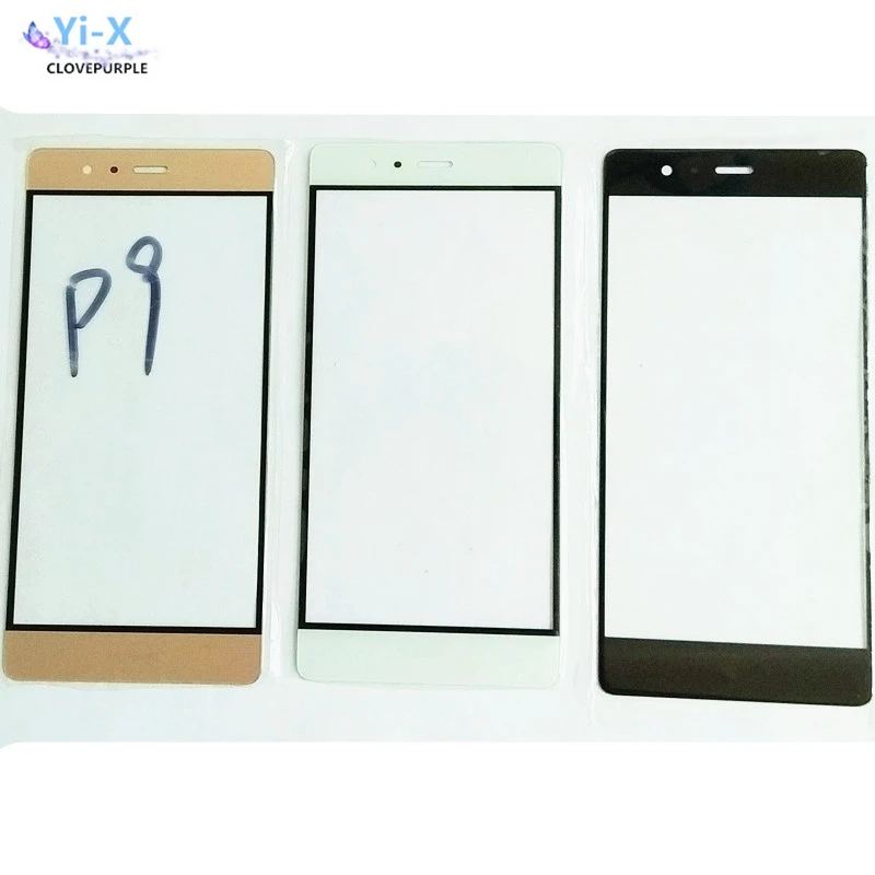 

New Front Outer Glass Touch Screen (No Digitizer) Replacement Parts For Huawei P9