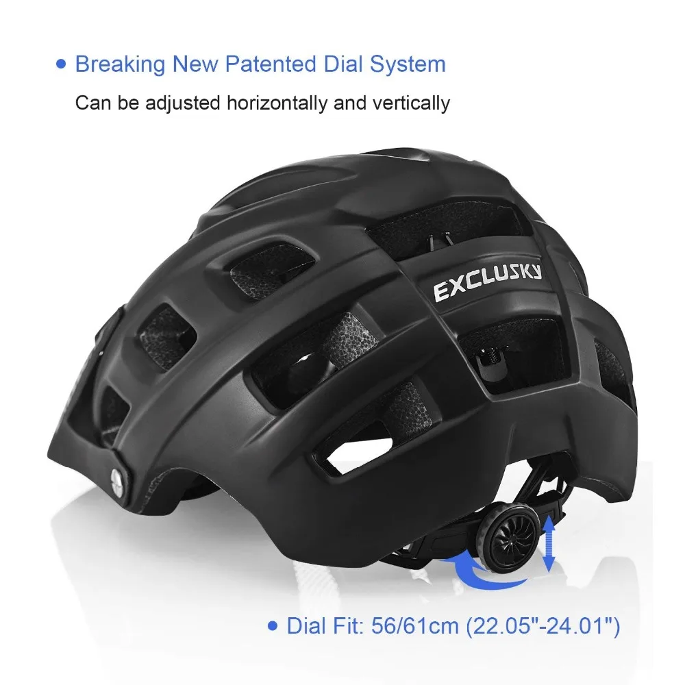 Exclusky дорожный велосипед шлем Для мужчин Сверхлегкий casco ciclismo женщин Aero Capacete MTB