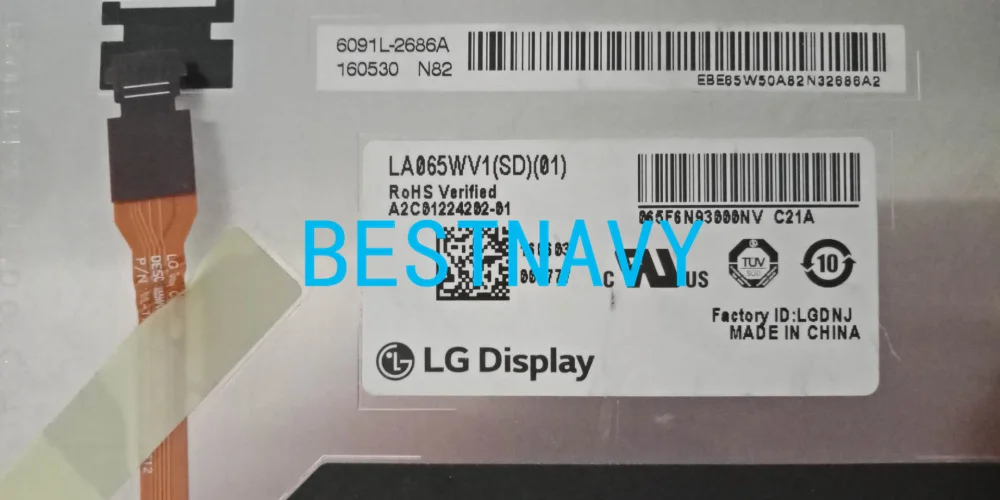 Новый оригинальный 6 5 &quotдюймовый ЖК экран LA065WV1 SD01 (SD) (01) LA065WV1SD01 для автомобильной