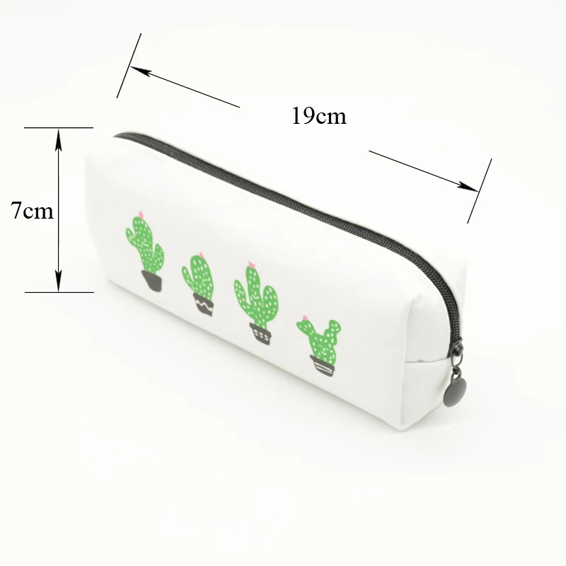 Карандаш кактус чехол каваи Карандаш Чехол холст estuche escolar trousse scolaire stylo школьные принадлежности kalem kutusu papelaria