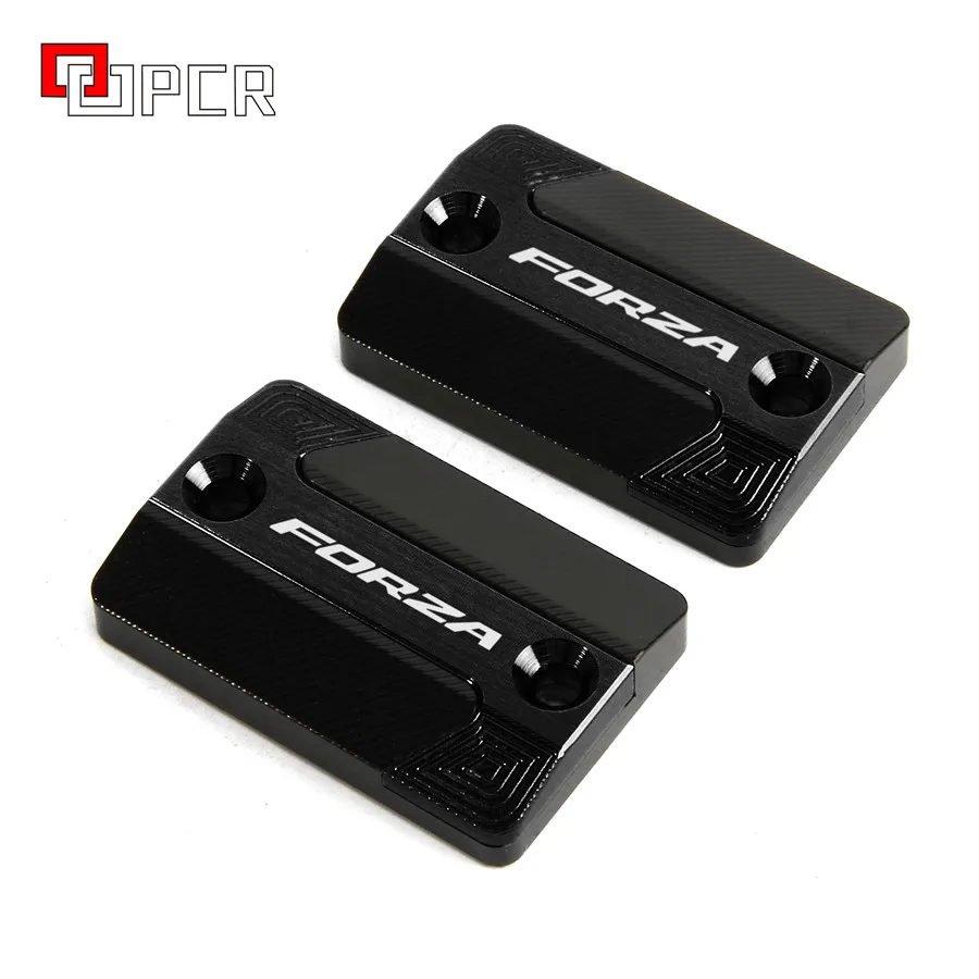 Black Пара жидкости Reservior Крышка для Honda Forza 125 250 300 мотоцикл главный тормозной задняя крышка цилиндра - Цвет: Black