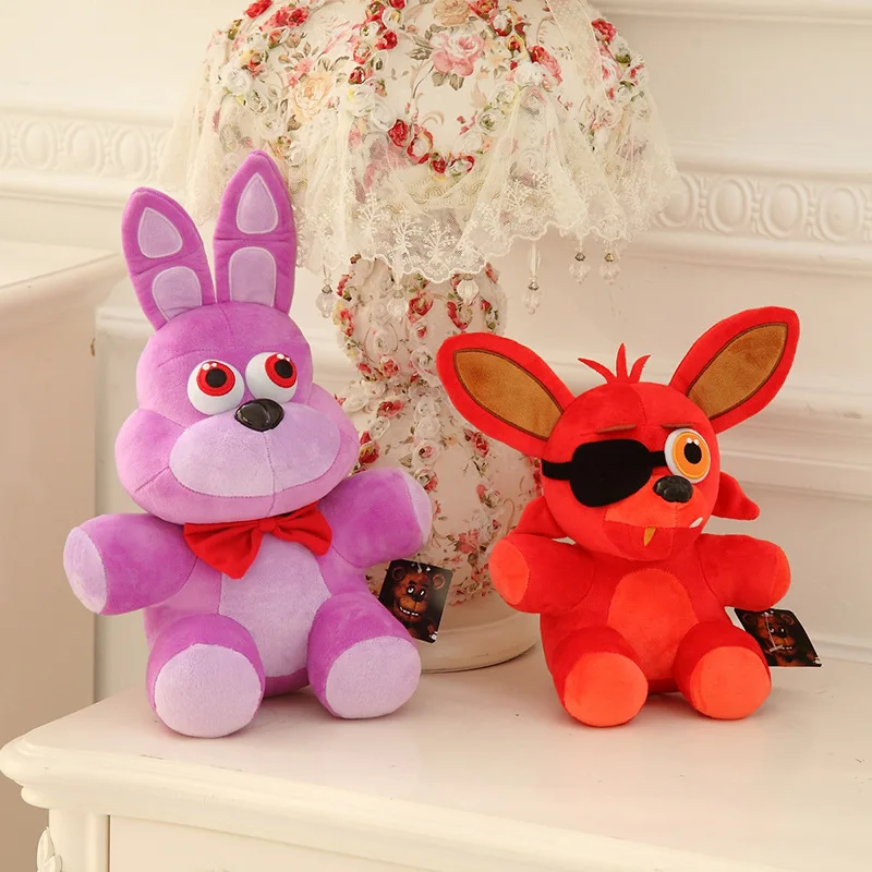 Горячие 4 FNAF Freddy Fazbear медведь лисица Бонни кролик Чика мягкие животные плюшевые