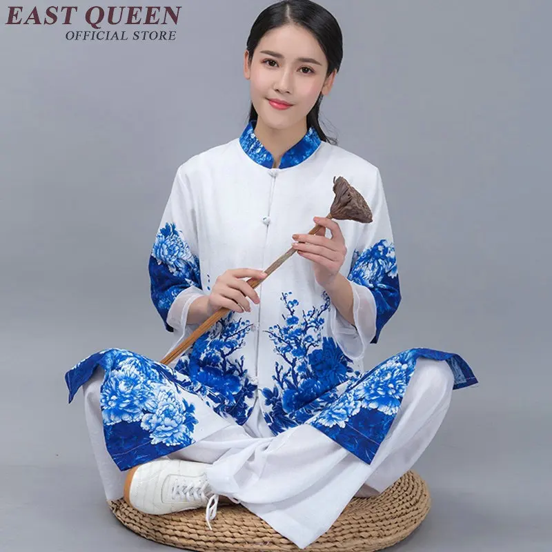 Wudang Униформа Тай Чи одежда роскошные цветочные женские форма тайцзи боевые