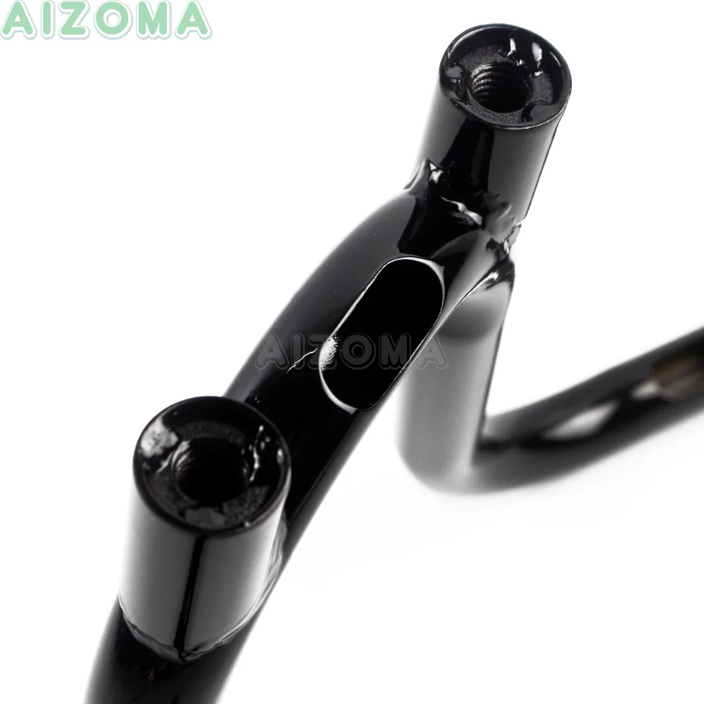 Мотоциклы черные 1 дюйм и 25 мм APE Bootlegger Bars Rise 9 5 &quotруль для Harley Sportster Dyna Chopper Bobber 1982