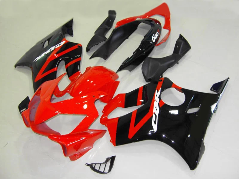 Комплект обтекателей под давлением для HONDA CBR600F4I 04 05 06 07 CBR600 F4I 2004 2005 2007 ABS красный