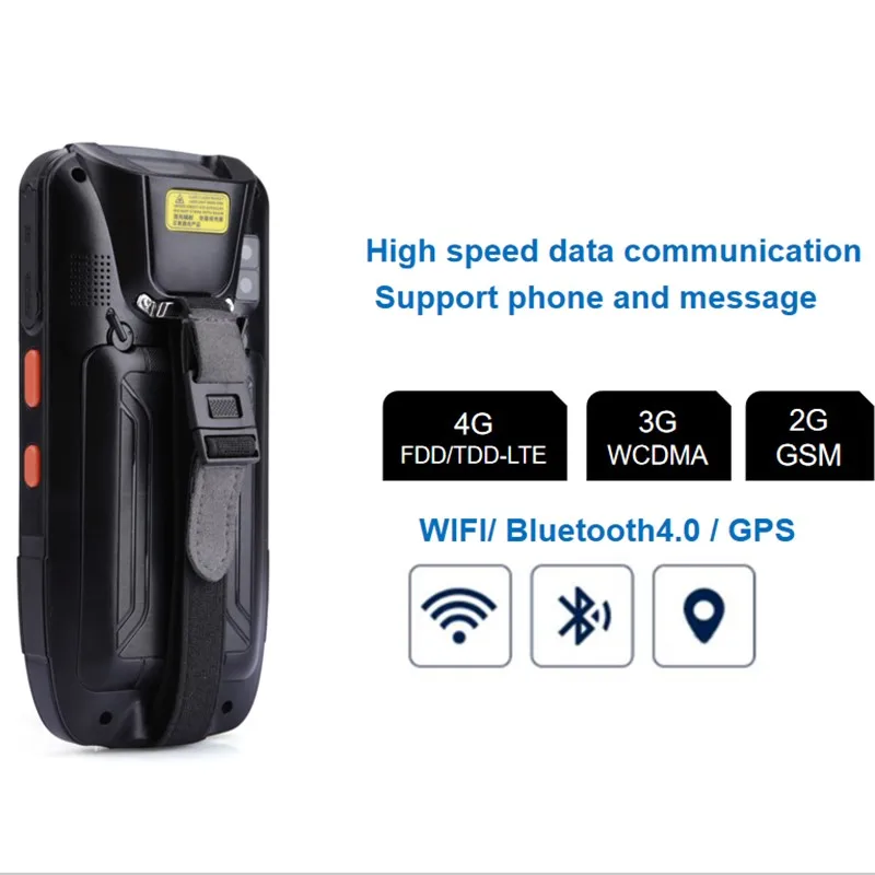 2D barcode scanner Android PDA Rugged Industrial Inventory LF RFID NFC reader Honeywell Barcode Scanner PDA handheld terminal