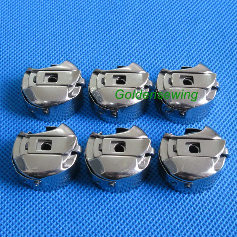 

6 Bobbin Case M-Style Consew 206RB Walking Foot Industrial Sewing Machine 18045