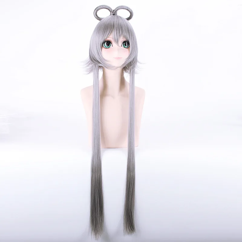 Luo Tianyi парик для косплея VOCALOID костюм play парики костюмы на Хэллоуин волосы 2019