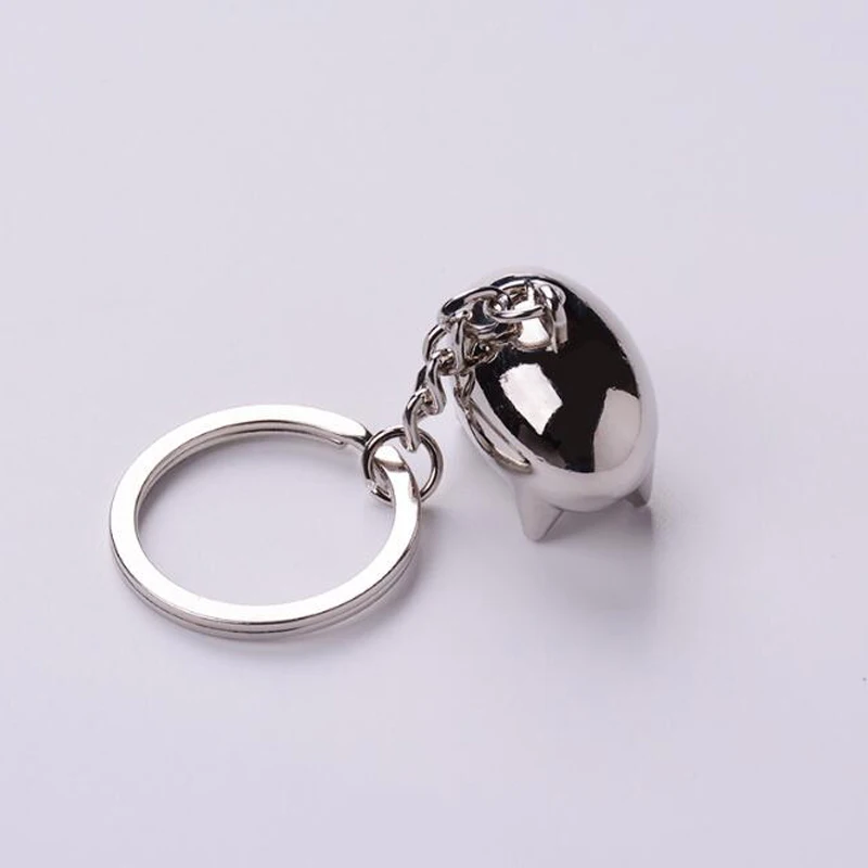 (12 pieces/lot)New Arrival Cartoon Lovely Mini Emma Pig Keychain Keyring Personalized Key Chain Wedding Ideas Gift Free Shipping | Дом и сад