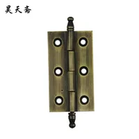 [Haotian vegetarian] antique copper hinge / coincide Page / antique furniture, brass fittings HTF-093