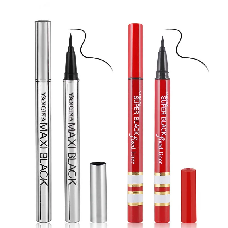 

TOP 1PCS Ultimate Black Liquid Eyeliner Long-lasting Waterproof Eye Liner Pencil Pen Nice Makeup Cosmetic Tools 11.11 yanqina