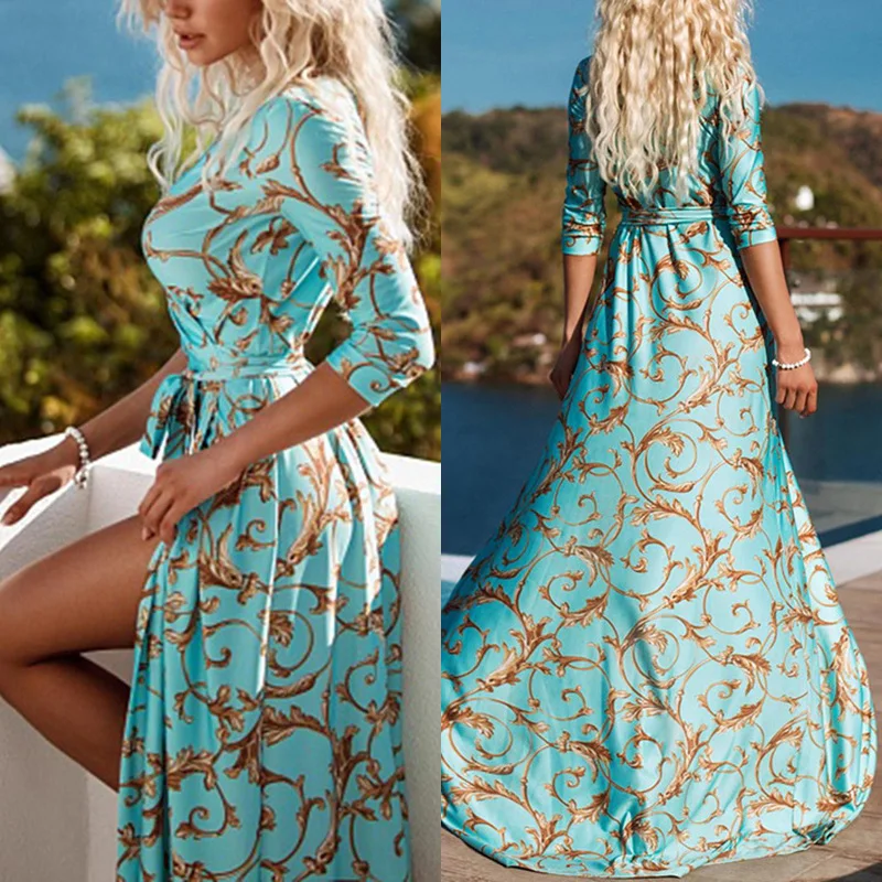 Женское платье женские пляжные летние кружевные Модные Вечерние Платья с