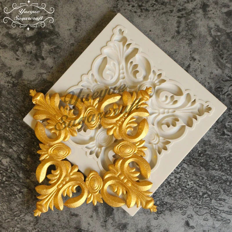 Yueyue Sugarcraft новейшая силиконовая форма для помадки инструменты украшения торта